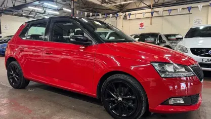 Used Skoda Fabia Colour Edition 60 HP (44 kW) 2021 Red Hatchback