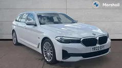 Alpine white Used 2022 BMW 530e Comfort Edition Estate | £25,079 (Good price)