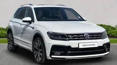 White Used 2018 VW Tiguan R-line SUV | £23,337 (Fair price)