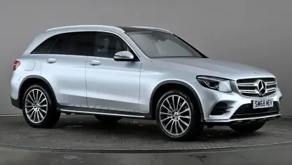 Used Mercedes GLC250 AMG Line Premium 211 HP (155 kW) 2018 Silver SUV