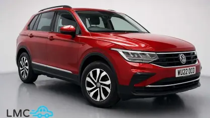 Used VW Tiguan Active 150 HP (110 kW) 2021 Red SUV