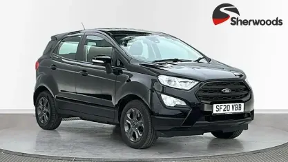 Used Ford Ecosport Zetec 101 HP (74 kW) 2020 Black SUV