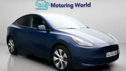 Used Tesla Model Y Long Range AWD 378 kW (514 HP) 2022 Blue SUV