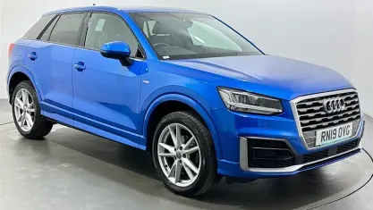 Used Audi Q2 S-Line 150 HP (110 kW) 2019 Blue SUV