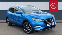 Blue Used 2018 Nissan Qashqai N-Connecta SUV | £10,236 (Fair price)
