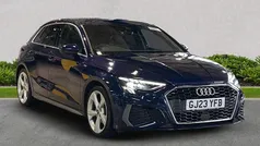 Blue Used 2023 Audi A3 S-Line Hatchback | £23,431 (Fair price)