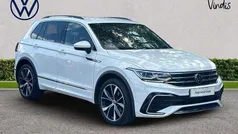 White Used 2022 VW Tiguan R-line SUV | £28,471 (Fair price)