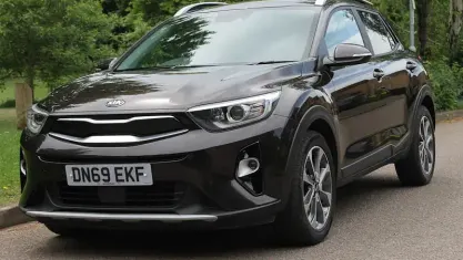 Used Kia Stonic 116 HP (85 kW) 2019 Brown SUV