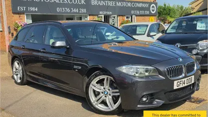 Used BMW 520 M Sport 184 HP (135 kW) 2014 Grey Estate