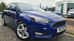 Blue Used 2015 Ford Focus Zetec Hatchback | £5,495 (Fair price)