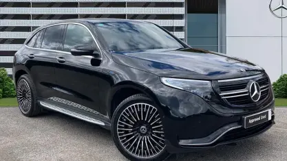 Used Mercedes EQC400 AMG Line Premium 300 kW (408 HP) 2023 Black SUV