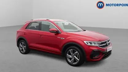 Used VW T-Roc R-line 150 HP (110 kW) 2023 Red SUV