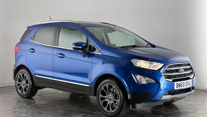 Blue Used 2019 Ford Ecosport Titanium SUV | £10,650 (Fair price)