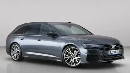 Used Audi A6 Black Edition 299 HP (219 kW) 2023 Grey Estate