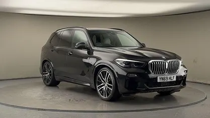 Used BMW X5 M Sport 265 HP (194 kW) 2018 Sapphire black SUV