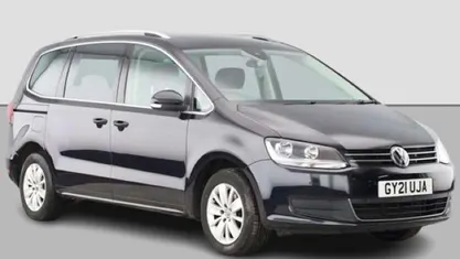 Used VW Sharan SE 150 HP (110 kW) 2021 Black MPV