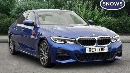 Used BMW 320 M Sport 184 HP (135 kW) 2021 Blue Sedan