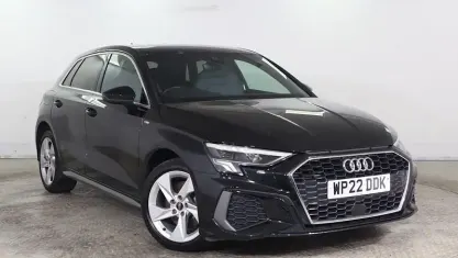 Used Audi A3 Sportback e-tron S-Line 204 HP (150 kW) 2022 Black Hatchback