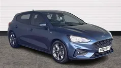 Blue Used 2020 Ford Focus ST-Line Hatchback | £13,500 (Fair price)