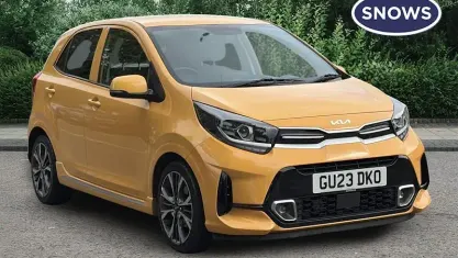 Used Kia Picanto GT-Line 101 HP (74 kW) 2022 Yellow Hatchback