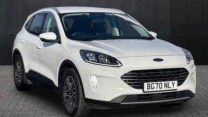 White Used 2020 Ford Kuga Titanium SUV | £13,495 (Fair price)