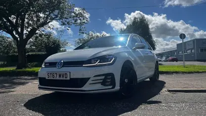 Used VW Golf VII GTI 230 HP (169 kW) 2017 White Hatchback