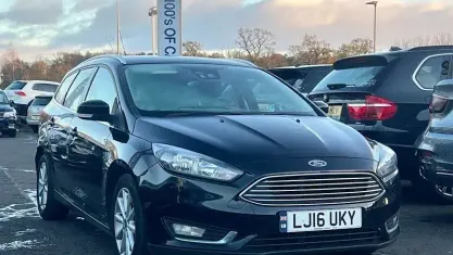 Used Ford Focus Titanium 150 HP (110 kW) 2016 Black Estate