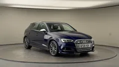 Navarra blue metallic/navarra blue metallic Used 2019 Audi S3 Sportback Hatchback | £24,500 (Fair price)