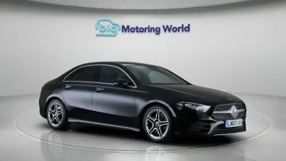 Used Mercedes A250 AMG line 224 HP (164 kW) 2019 Black Sedan