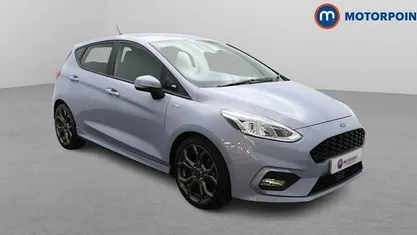 Used Ford Fiesta ST-Line 95 HP (69 kW) 2021 Blue Hatchback