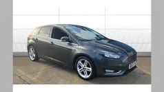 Grey Used 2017 Ford Focus Titanium Hatchback | £5,792 (Fair price)