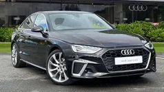 Black Used 2021 Audi A4 S-Line Sedan | £20,950 (Fair price)