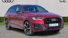Red Used 2023 Audi Q7 Black Edition SUV | £49,374 (Good price)
