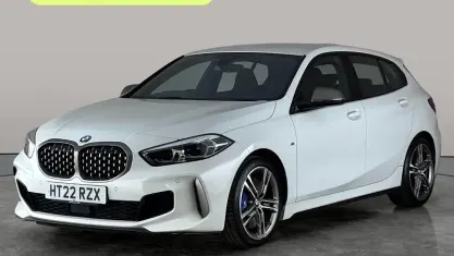 Used BMW M135 Comfort Edition 306 HP (225 kW) 2022 White Hatchback