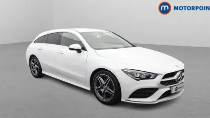 Used Mercedes CLA200 AMG line 163 HP (119 kW) 2022 White Coupe