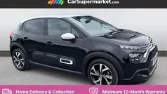 Black Used 2021 Citroën C3 PureTech Hatchback | £9,997 (Fair price)