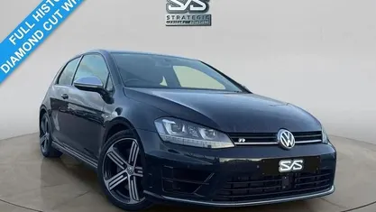 Used VW Golf VII R 300 HP (220 kW) 2016 Black Hatchback