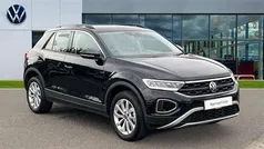 Deep black pearl Used 2024 VW T-Roc Life SUV | £25,621 (Fair price)