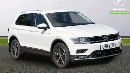 Used VW Tiguan SE 125 HP (91 kW) 2018 White SUV