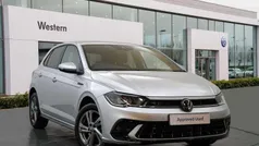 Silver Used 2024 VW Polo R-line Hatchback | £21,690 (Fair price)