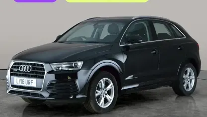 Begagnad Audi Q3 Sport 184 HK (135 kW) 2017 Svart SUV
