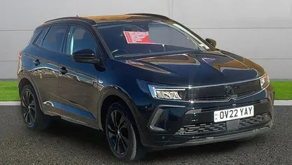 Used Vauxhall Grandland X GS Line 131 HP (96 kW) 2022 Black SUV