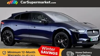 Blue Used 2022 Jaguar I-Pace SUV | £23,397 (Fair price)