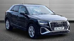 Mythos black Used 2025 Audi Q2 S-Line SUV | £27,850 (Fair price)