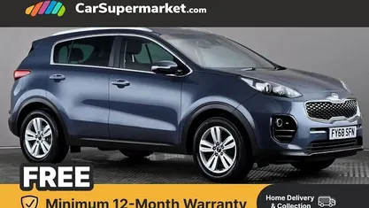 Used Kia Sportage 116 HP (85 kW) 2018 Blue SUV