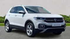 White Used 2022 VW T-Cross SEL SUV | £18,898 (Fair price)