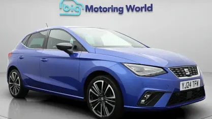 Used Seat Ibiza XCELLENCE Lux 116 HP (85 kW) 2024 Blue Hatchback