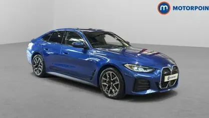 Used BMW i4 M Sport 250 kW (340 HP) 2022 Blue Sedan