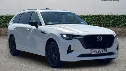 New Mazda CX-80 Homura-Line 328 HP (241 kW) 2026 White SUV