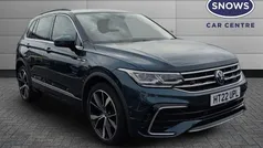 Blue Used 2022 VW Tiguan R-line SUV | £24,149 (Fair price)
